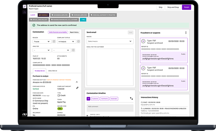 Chargebacks Platform on MacBook